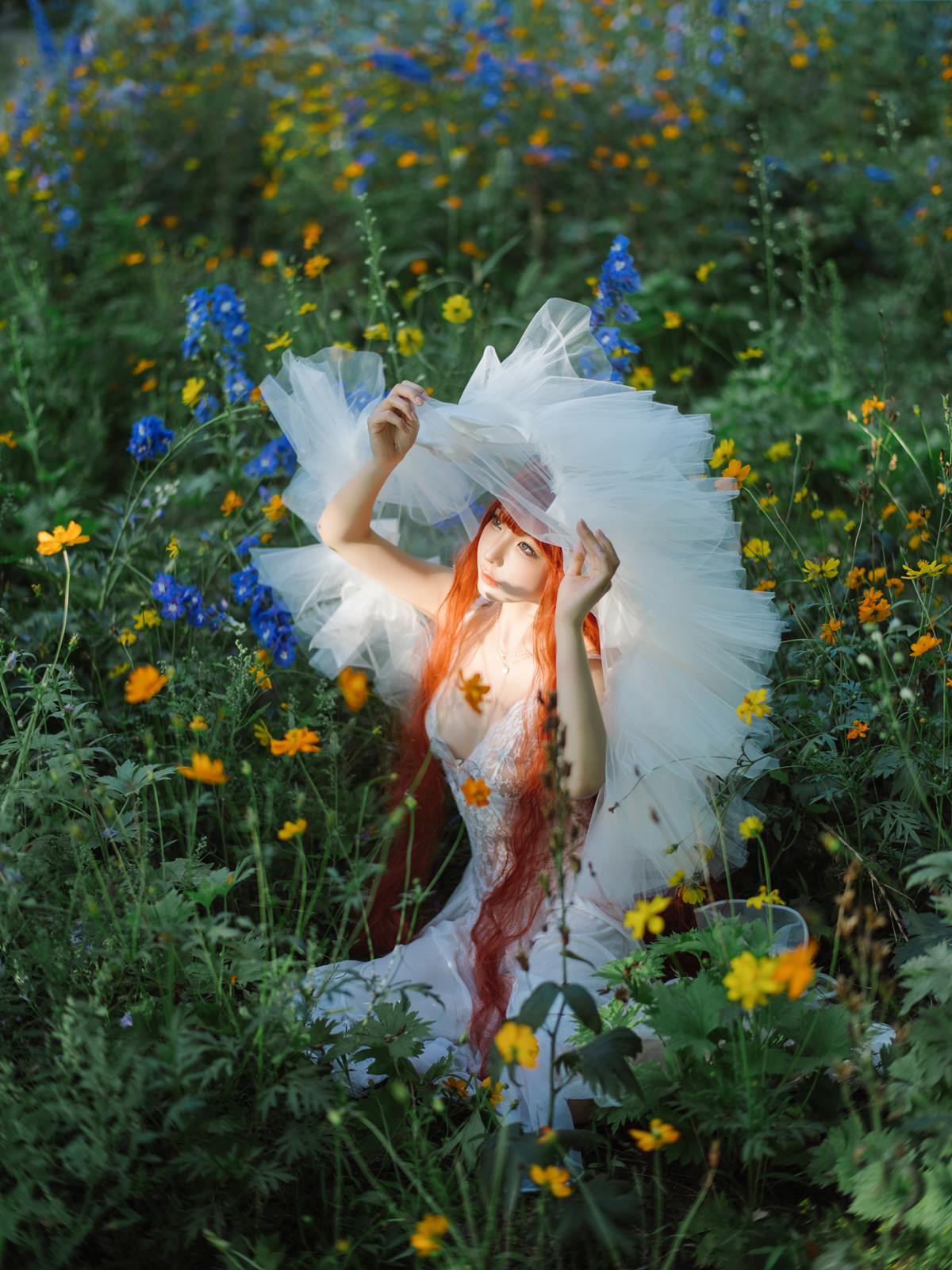 图片[52]-蠢沫沫 – 花丛婚纱[67P] – 速更版-美库