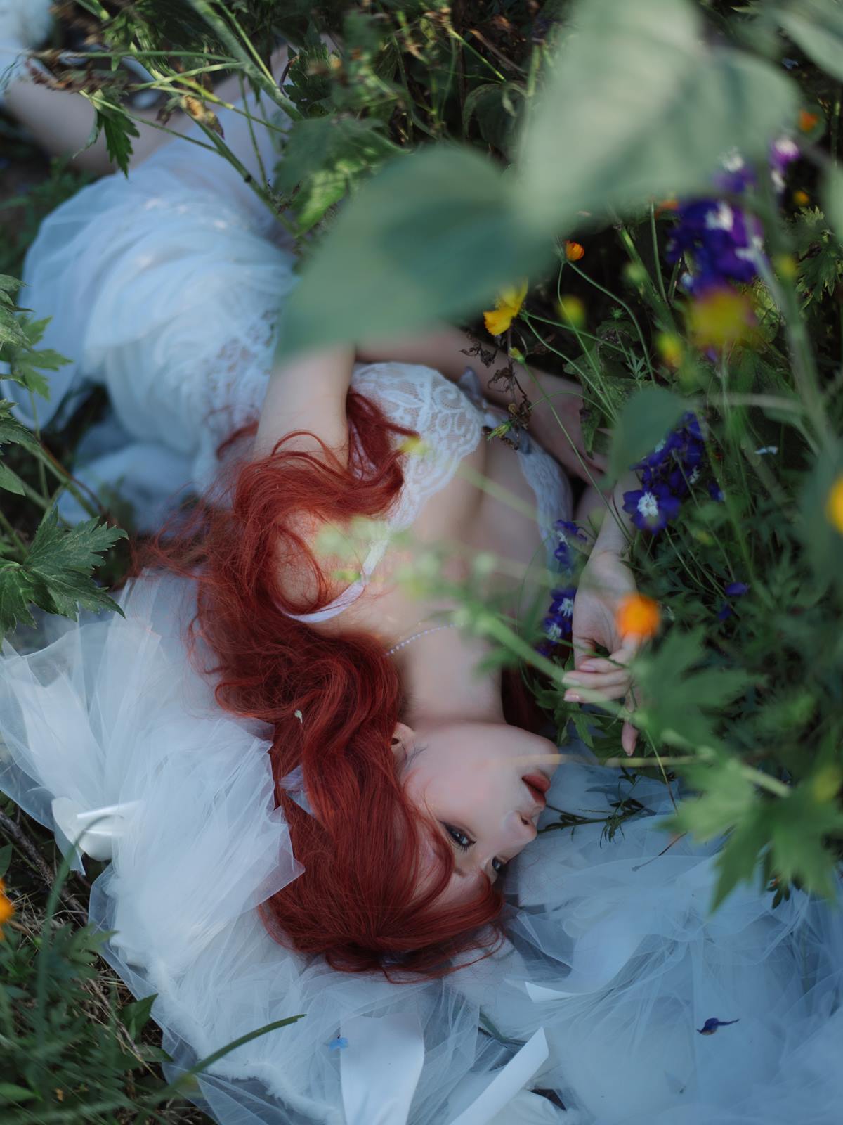 图片[56]-蠢沫沫 – 花丛婚纱[67P] – 速更版-美库