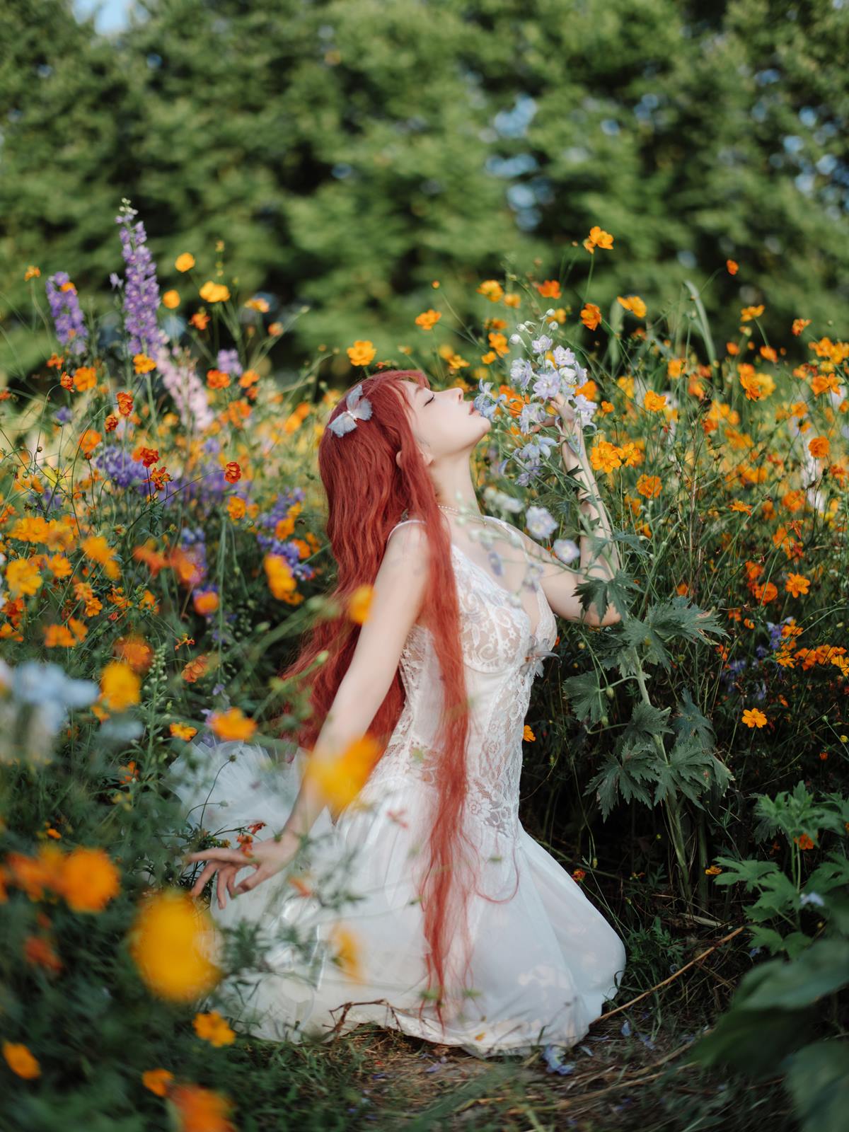 图片[57]-蠢沫沫 – 花丛婚纱[67P] – 速更版-美库