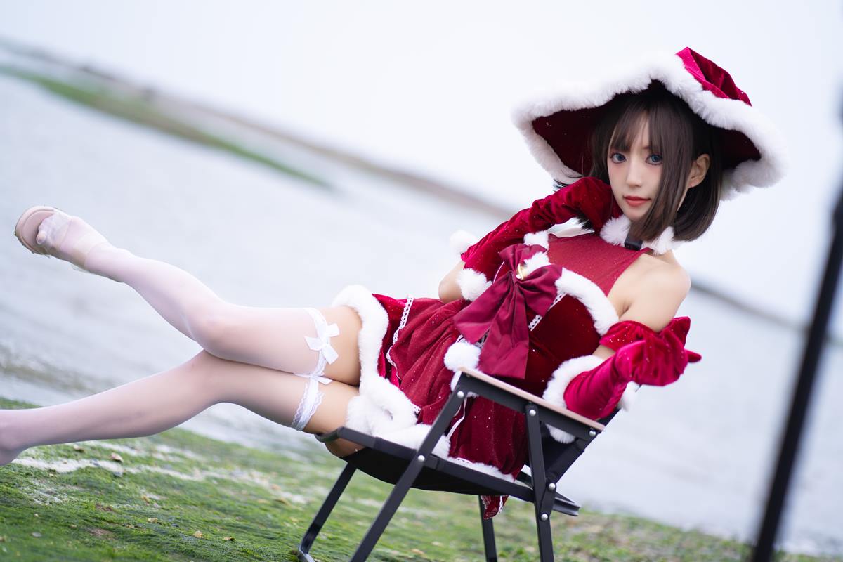 图片[10]-三水子  圣诞小裙子[47P] – 速更版-美库