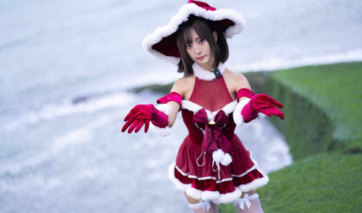 图片[11]-三水子  圣诞小裙子[47P] – 速更版-美库