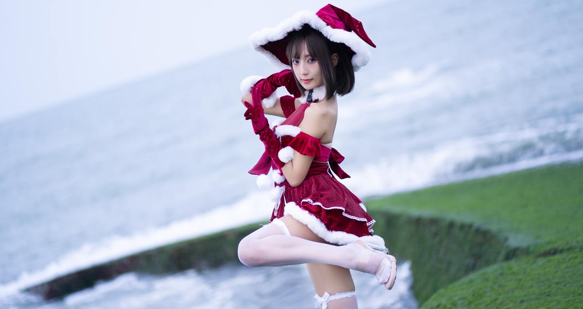 图片[12]-三水子  圣诞小裙子[47P] – 速更版-美库