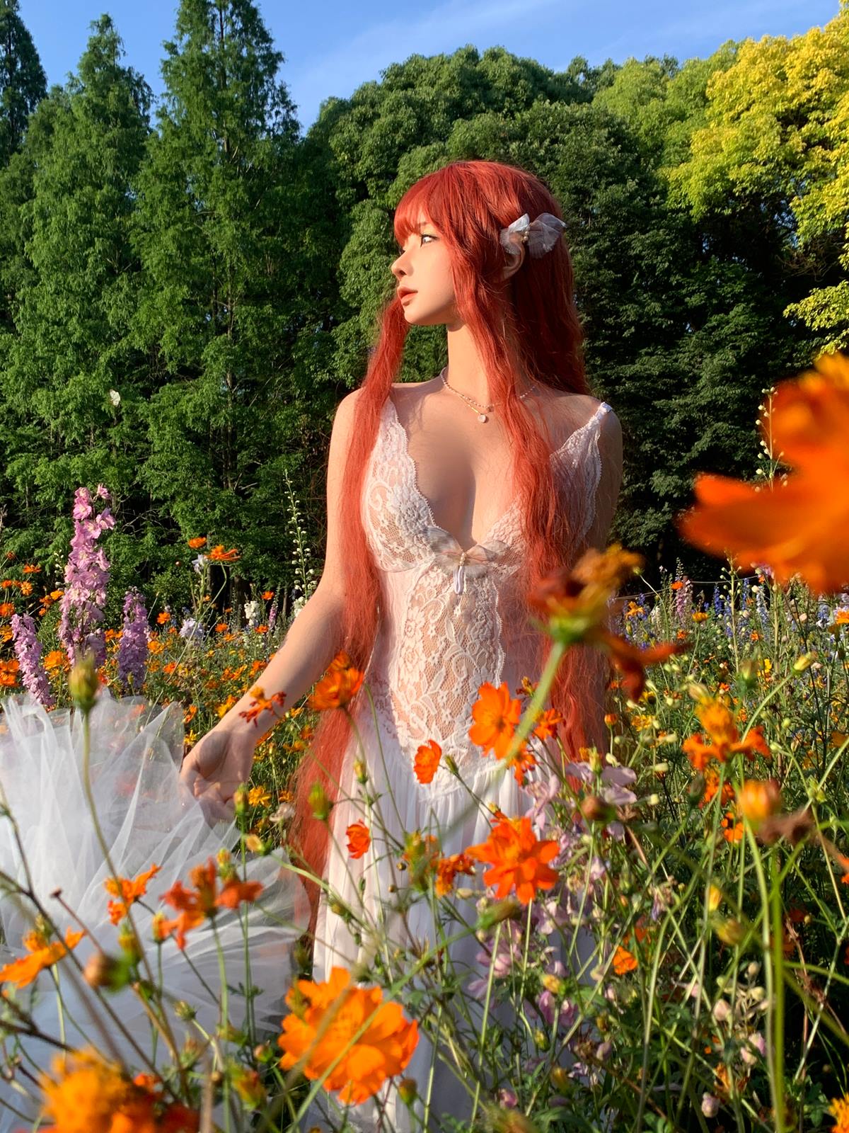 图片[63]-蠢沫沫 – 花丛婚纱[67P] – 速更版-美库