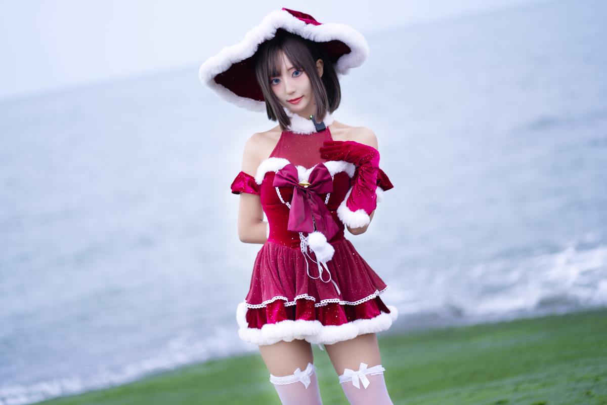 图片[14]-三水子  圣诞小裙子[47P] – 速更版-美库