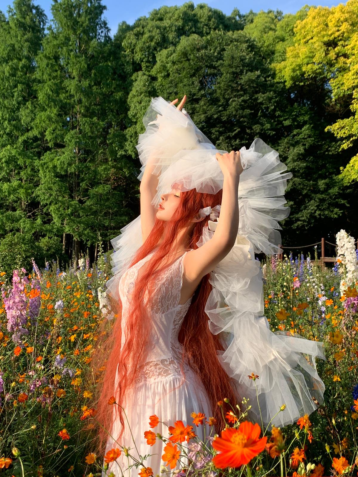 图片[67]-蠢沫沫 – 花丛婚纱[67P] – 速更版-美库