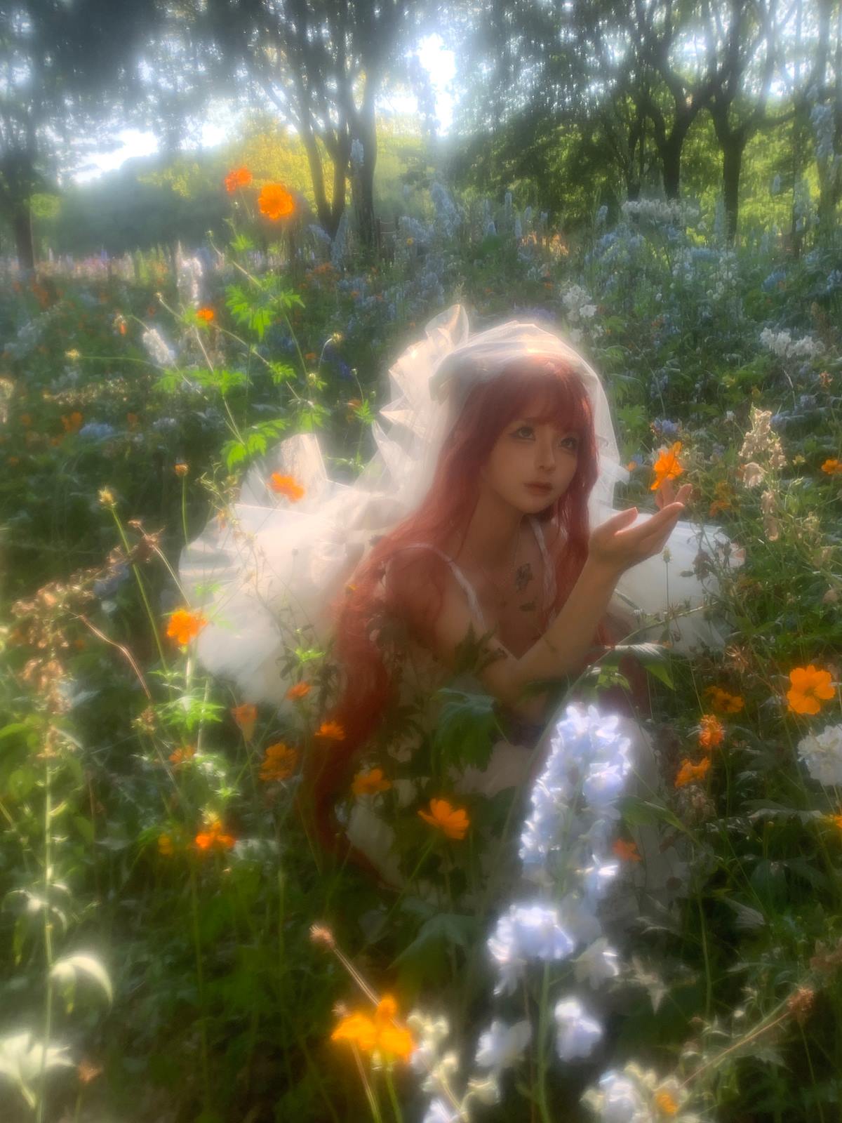 图片[68]-蠢沫沫 – 花丛婚纱[67P] – 速更版-美库