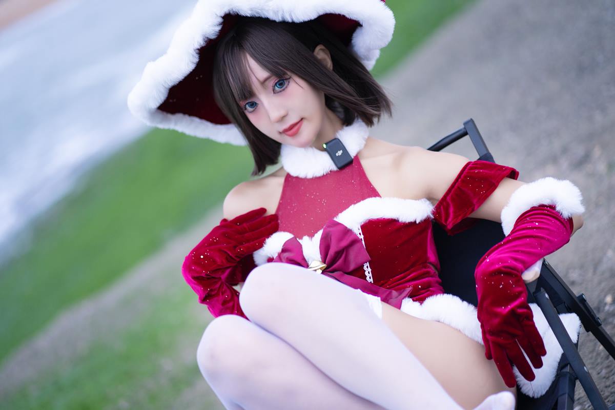 图片[19]-三水子  圣诞小裙子[47P] – 速更版-美库