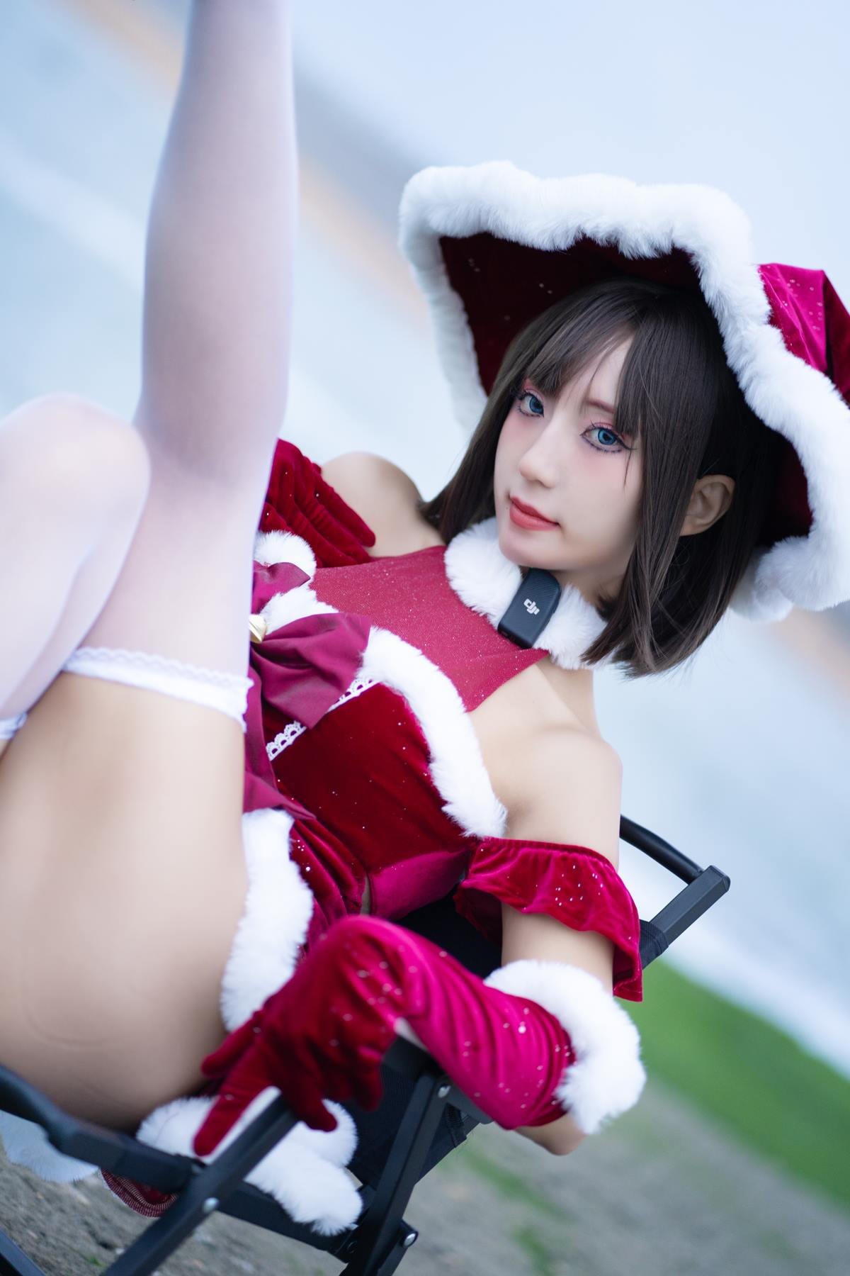 图片[20]-三水子  圣诞小裙子[47P] – 速更版-美库