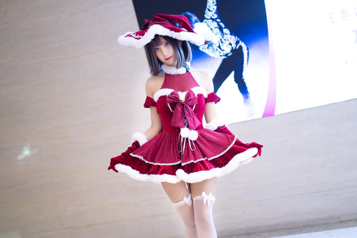 图片[21]-三水子  圣诞小裙子[47P] – 速更版-美库