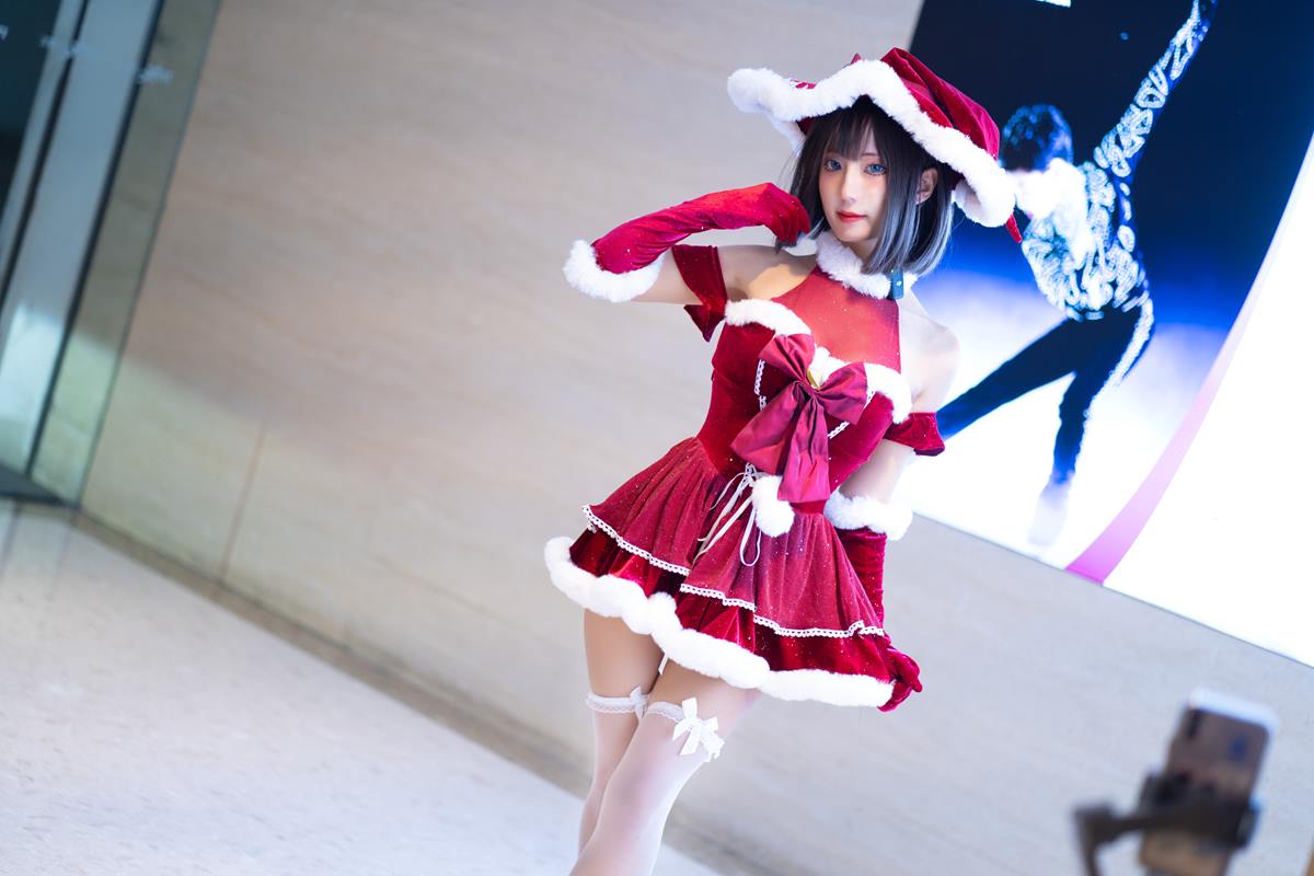 图片[22]-三水子  圣诞小裙子[47P] – 速更版-美库