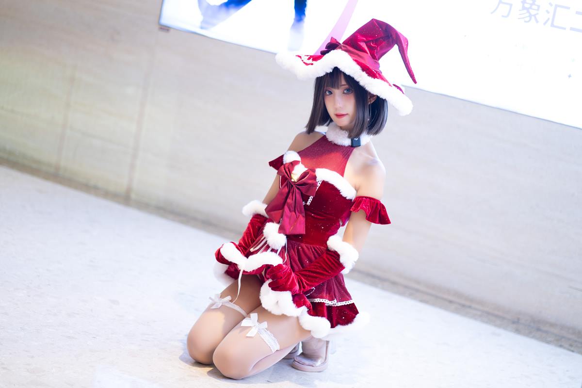图片[23]-三水子  圣诞小裙子[47P] – 速更版-美库