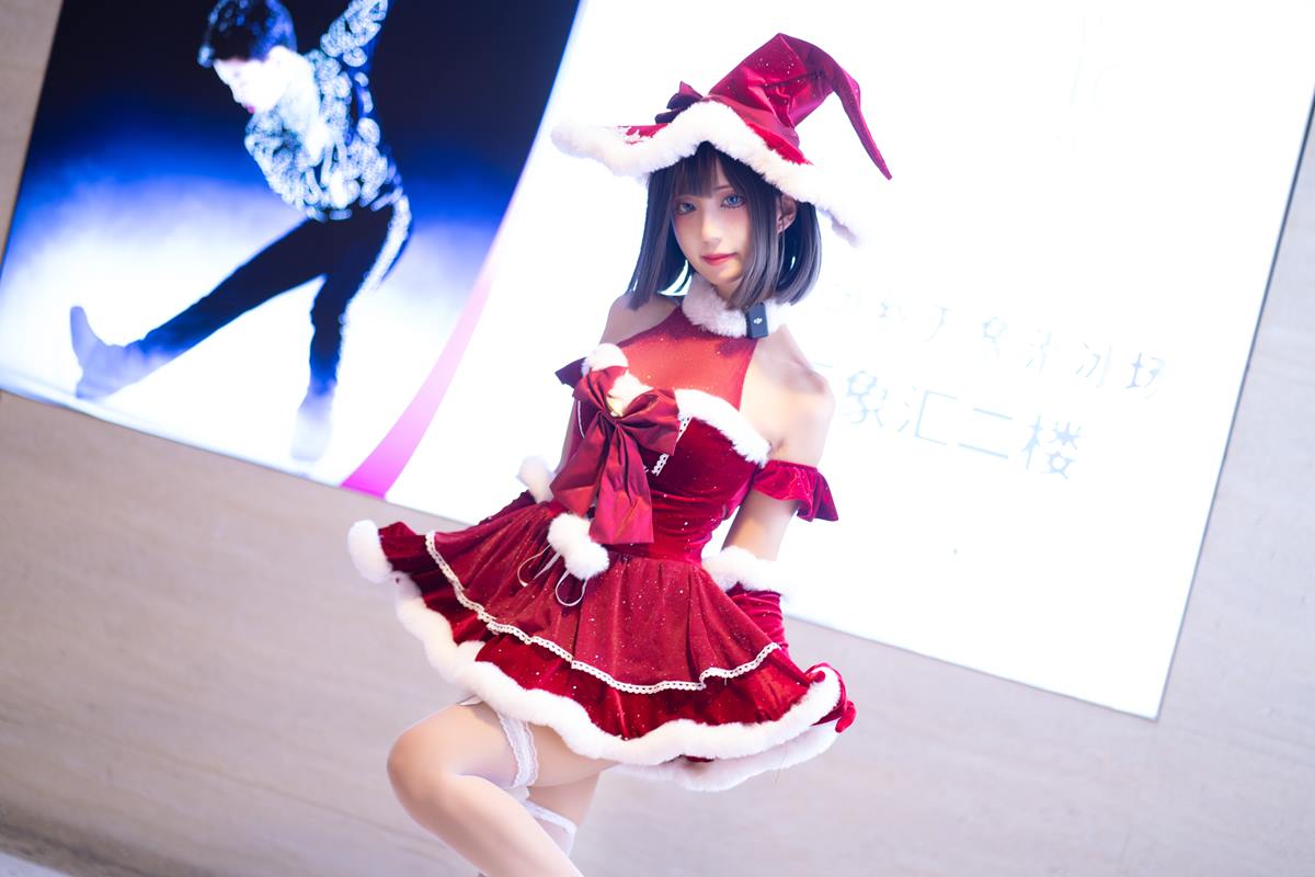 图片[24]-三水子  圣诞小裙子[47P] – 速更版-美库