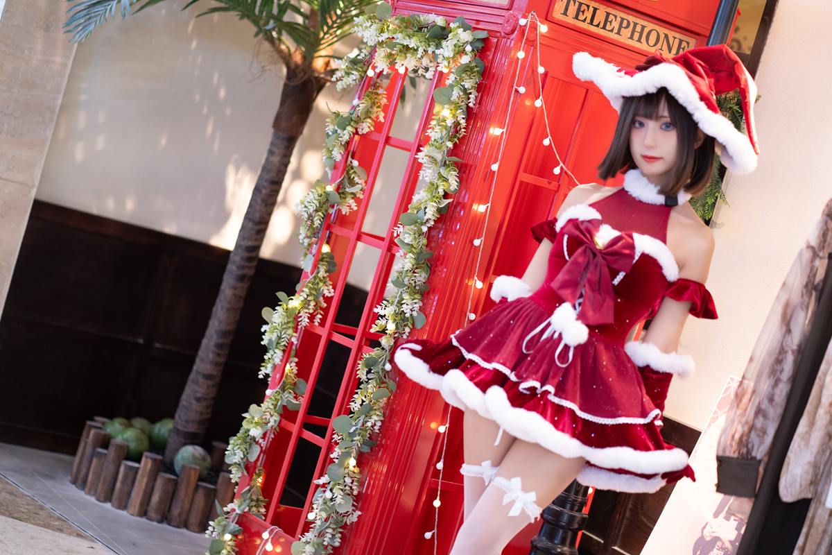 图片[26]-三水子  圣诞小裙子[47P] – 速更版-美库