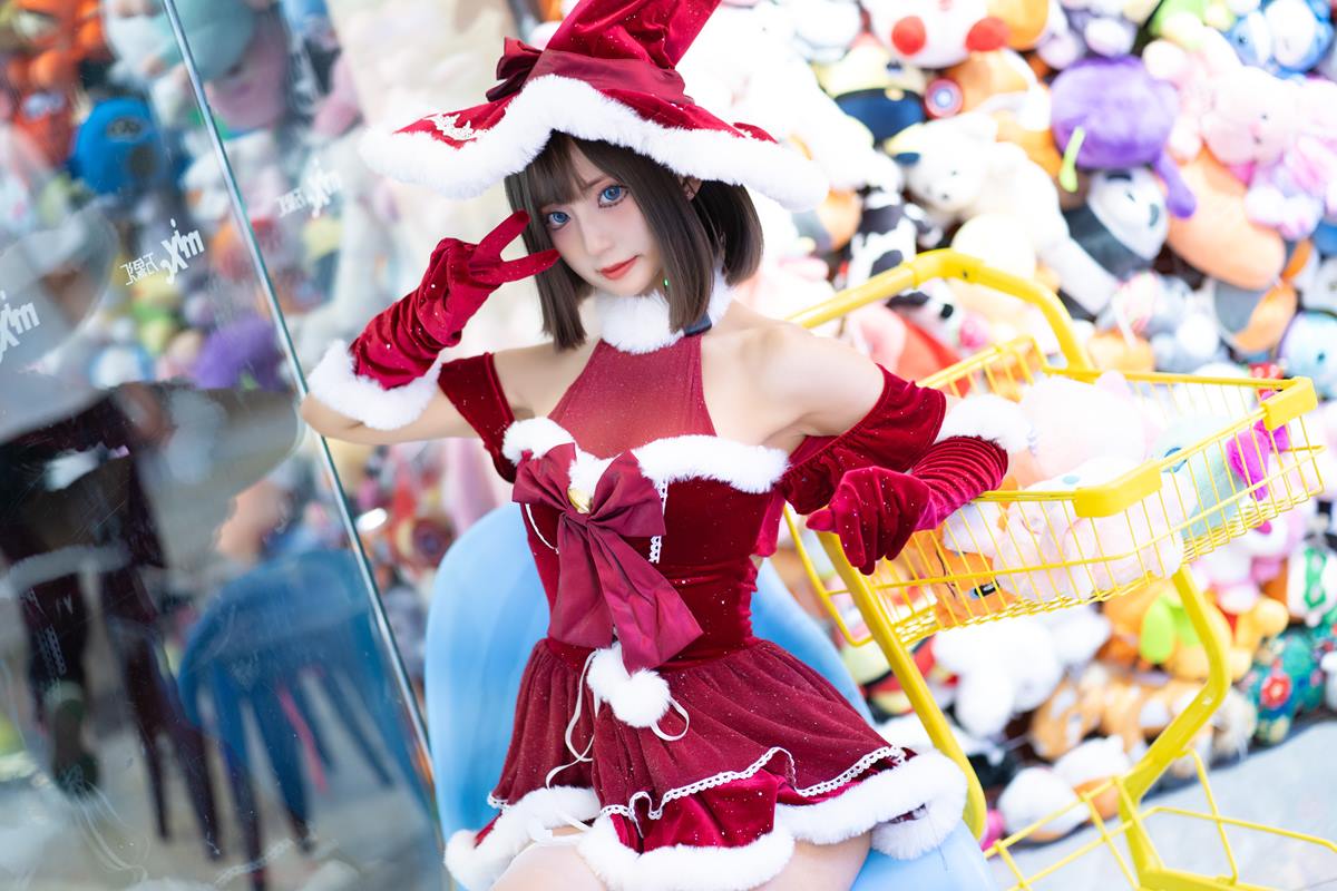 图片[34]-三水子  圣诞小裙子[47P] – 速更版-美库