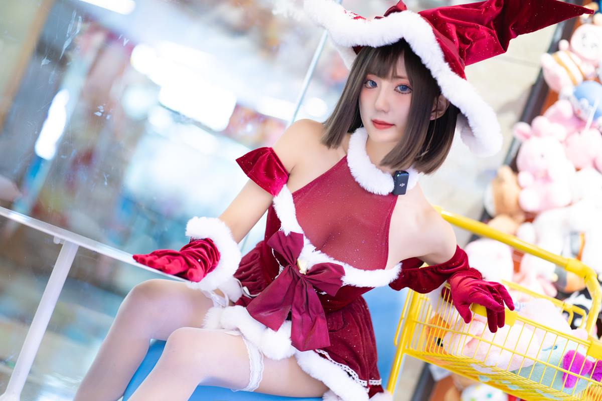 图片[35]-三水子  圣诞小裙子[47P] – 速更版-美库
