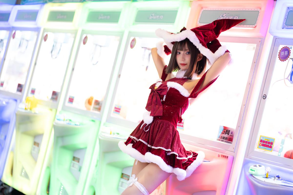 图片[38]-三水子  圣诞小裙子[47P] – 速更版-美库