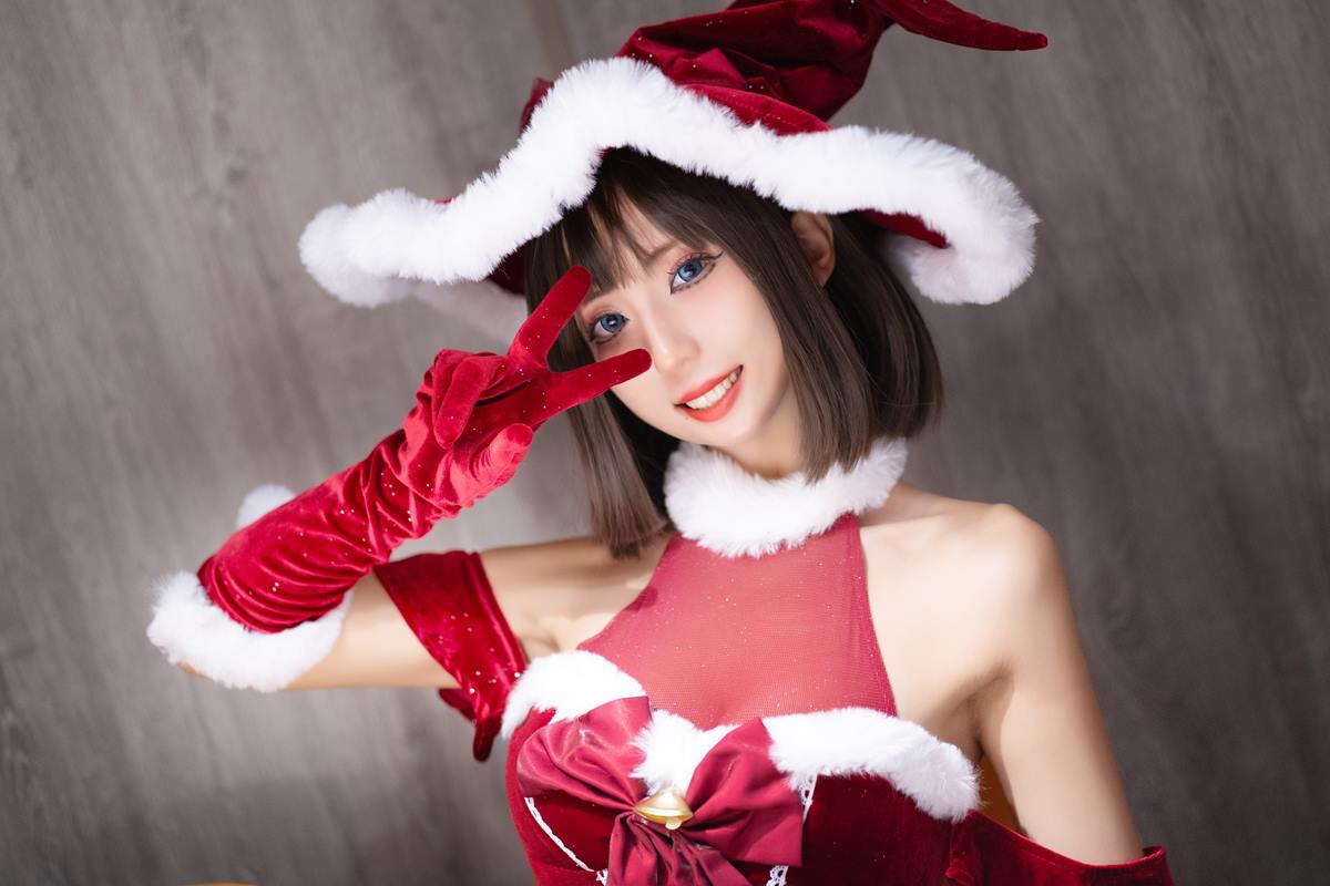 图片[44]-三水子  圣诞小裙子[47P] – 速更版-美库