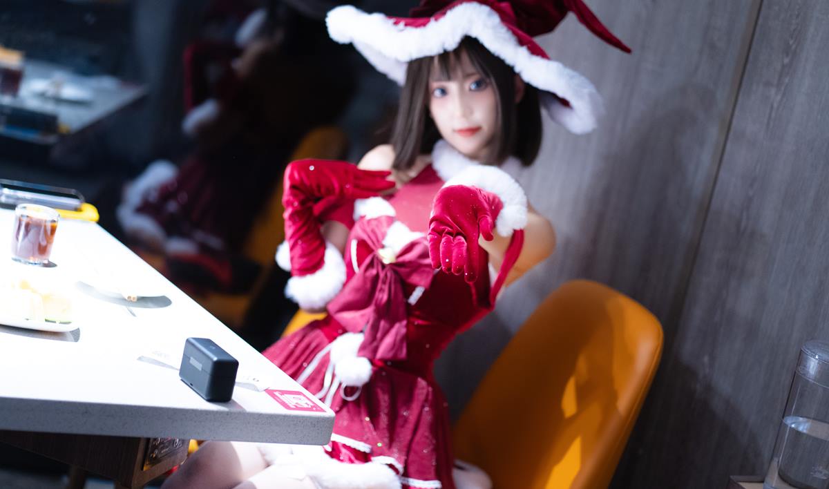 图片[46]-三水子  圣诞小裙子[47P] – 速更版-美库