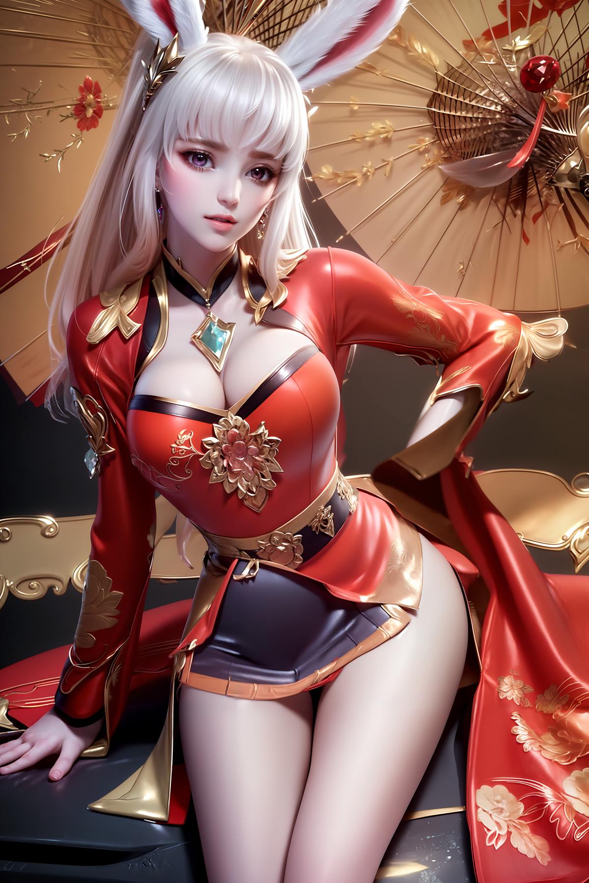 图片[11]-AI绘画 615 公孙离[21P] – 速更版-美库