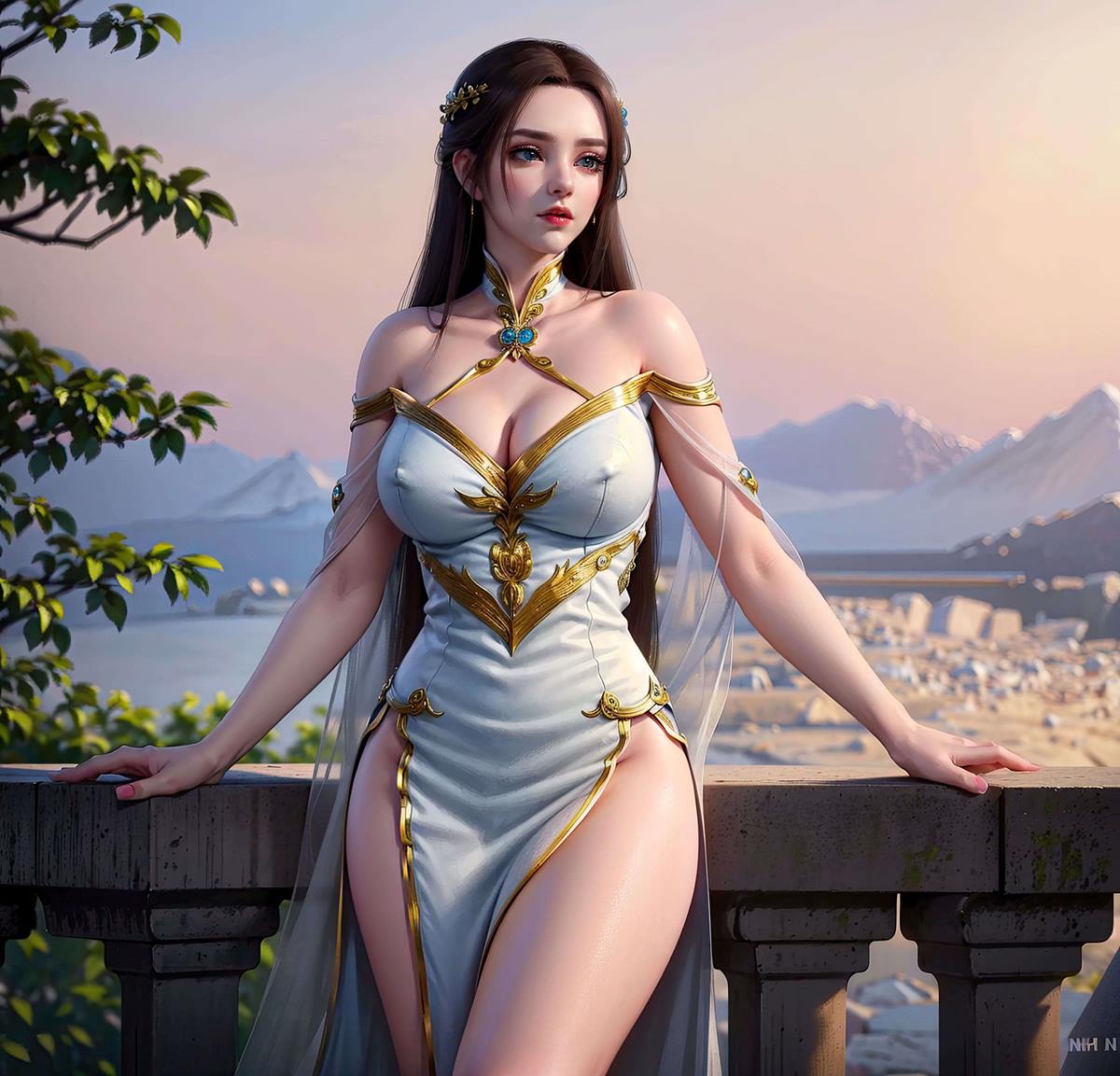 图片[90]-AI绘画 614 国漫女主 [137P] – 速更版-美库