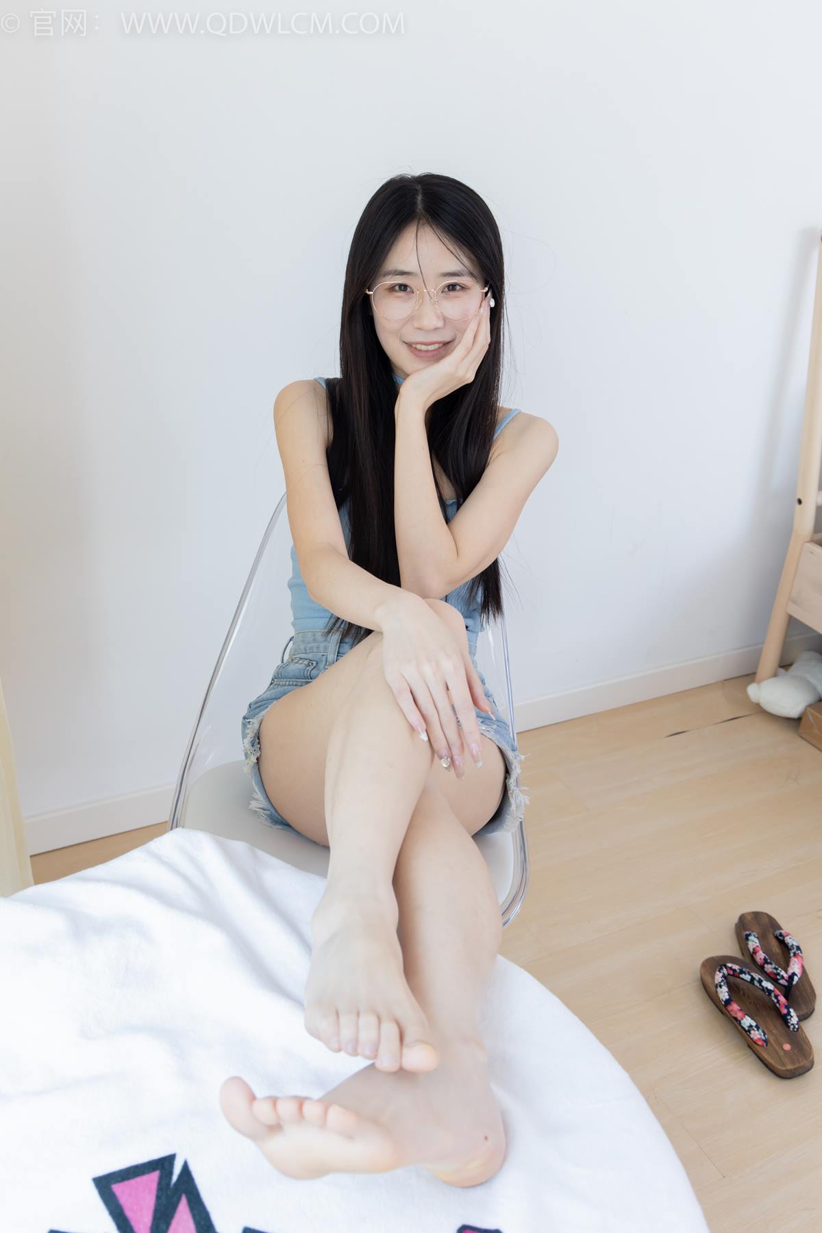 图片[34]-物恋传媒 NO.2353 菜菜-木屐人字拖、薄黑丝、裸足[107P] – 速更版-美库