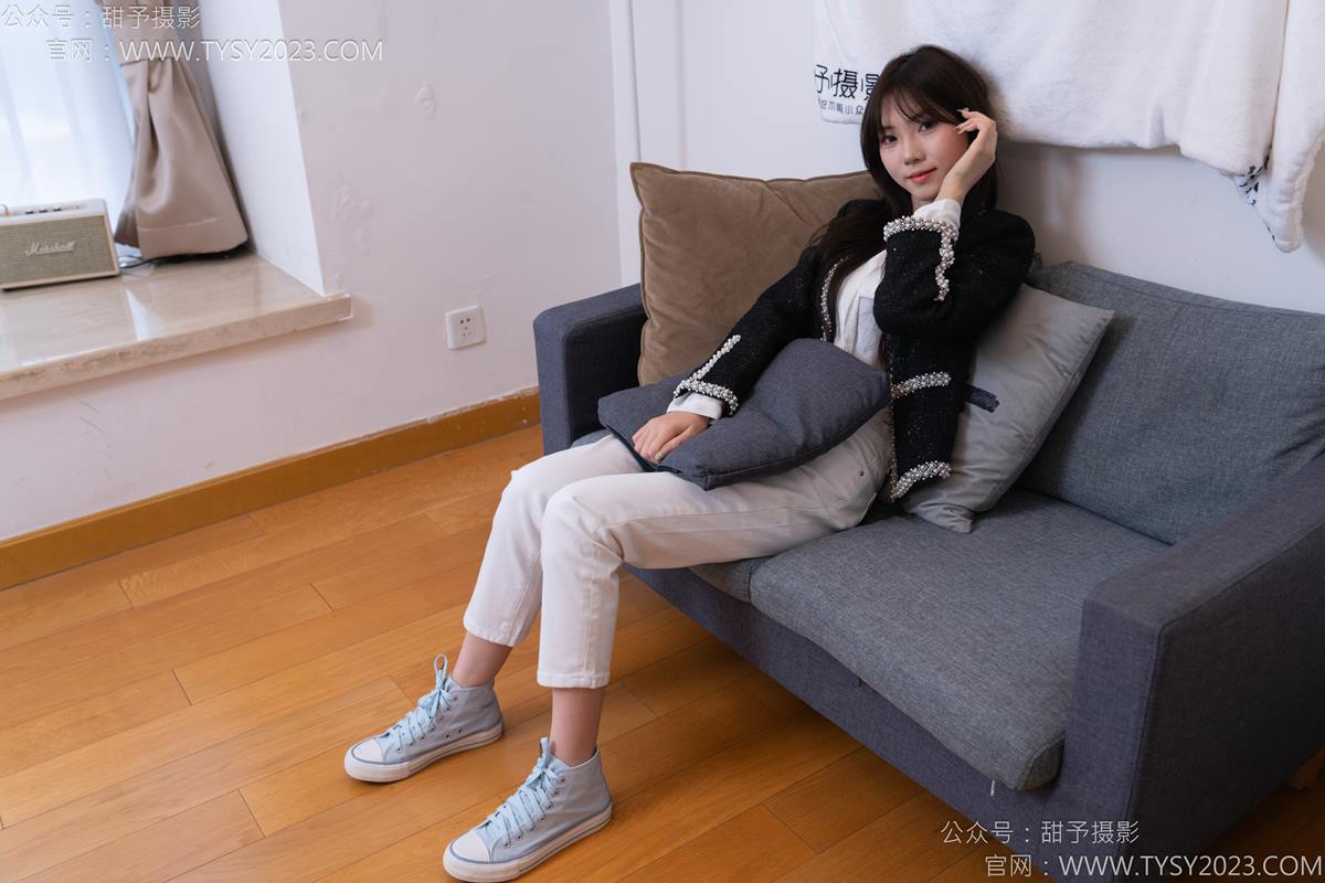 图片[75]-甜予摄影 NO.171 璇璇-帆布鞋、白棉袜、抖腿剧情[107P] – 速更版-美库