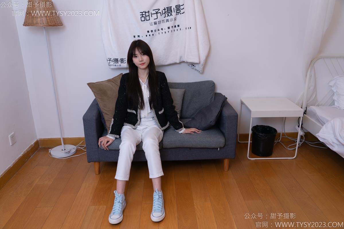 图片[85]-甜予摄影 NO.171 璇璇-帆布鞋、白棉袜、抖腿剧情[107P] – 速更版-美库