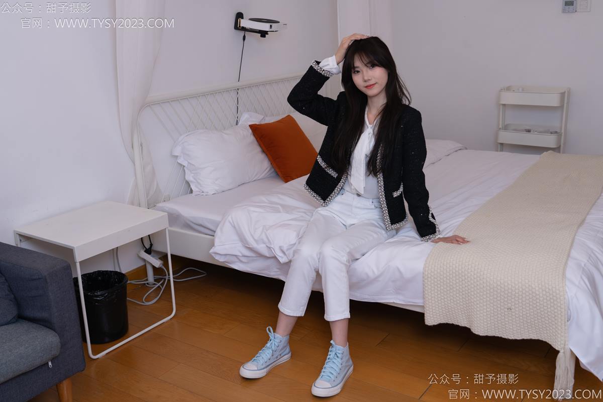 图片[86]-甜予摄影 NO.171 璇璇-帆布鞋、白棉袜、抖腿剧情[107P] – 速更版-美库