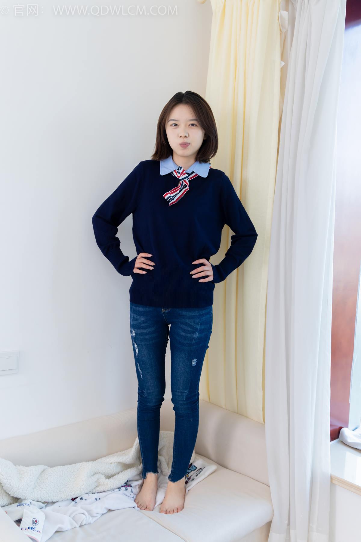 图片[15]-物恋传媒 NO.2354 小悦-帆布鞋、白棉袜、裸足[110P] – 速更版-美库