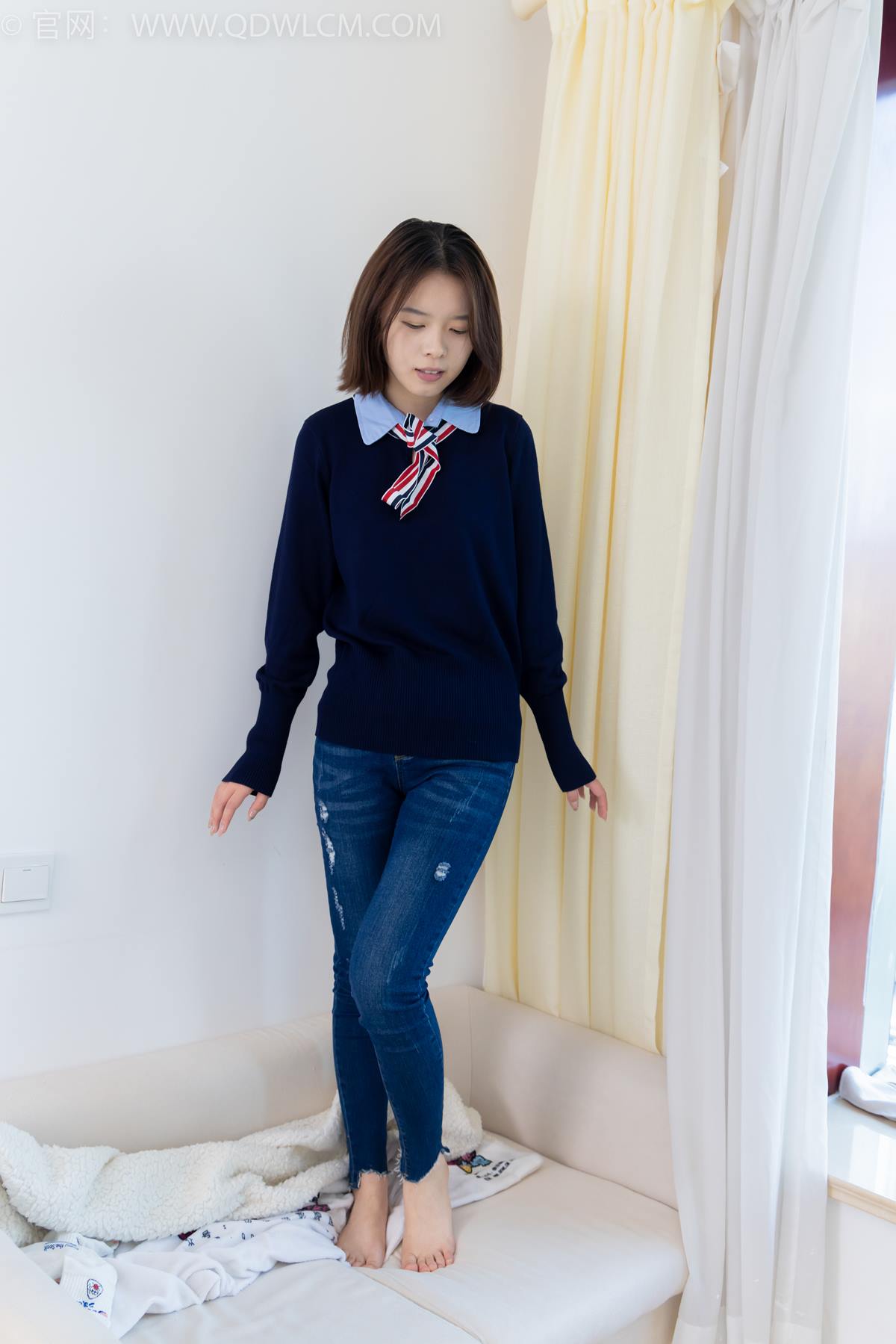 图片[25]-物恋传媒 NO.2354 小悦-帆布鞋、白棉袜、裸足[110P] – 速更版-美库