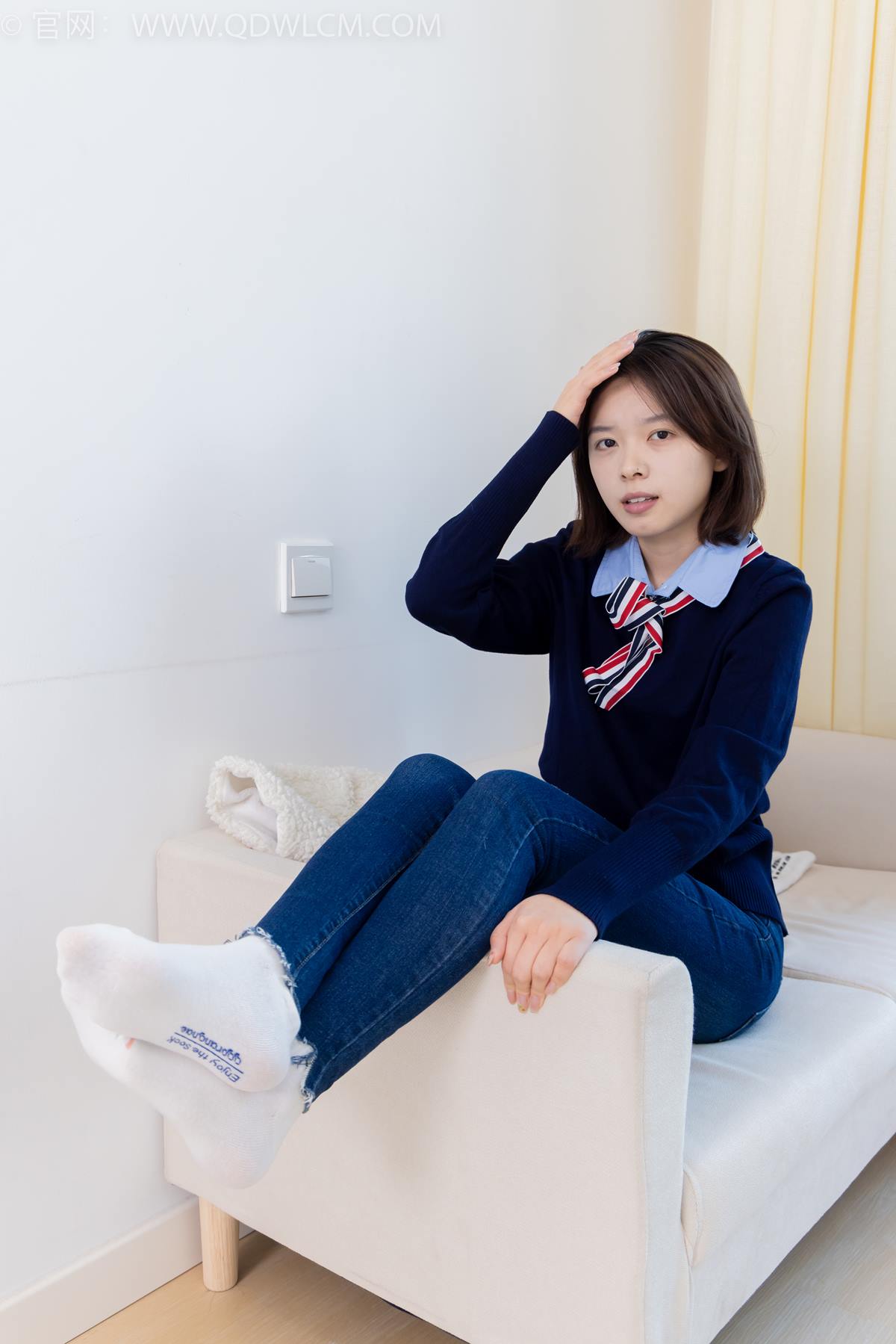 图片[26]-物恋传媒 NO.2354 小悦-帆布鞋、白棉袜、裸足[110P] – 速更版-美库