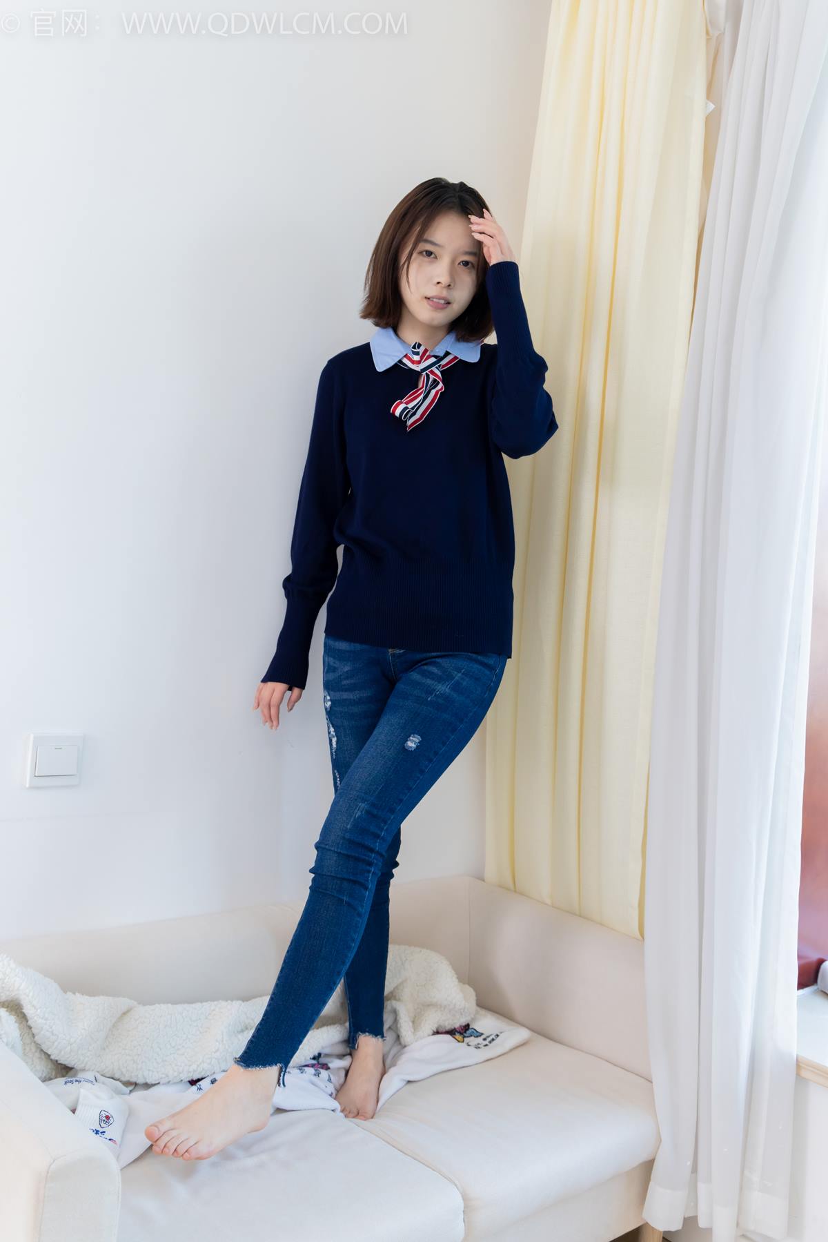 图片[31]-物恋传媒 NO.2354 小悦-帆布鞋、白棉袜、裸足[110P] – 速更版-美库