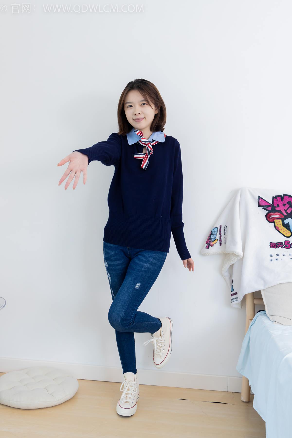 图片[45]-物恋传媒 NO.2354 小悦-帆布鞋、白棉袜、裸足[110P] – 速更版-美库