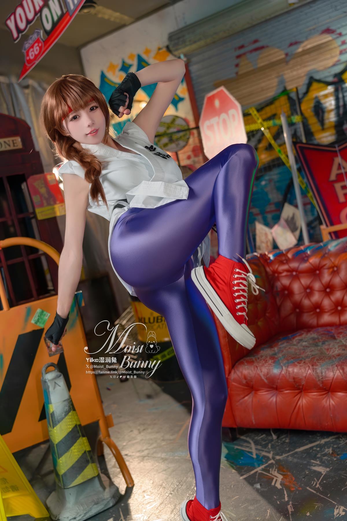 图片[14]-咬一口兔娘  拳皇 坂崎百合[58P] – 速更版-美库