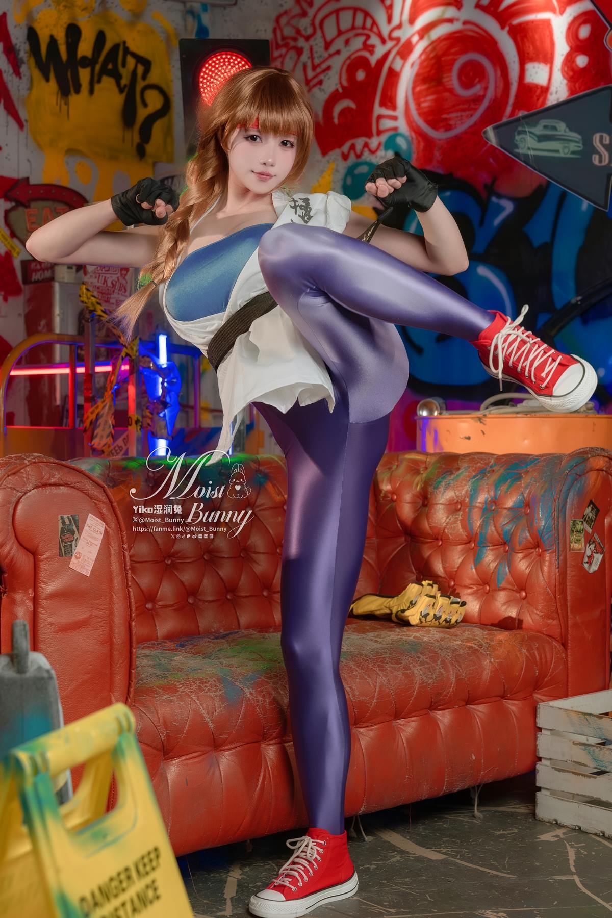 图片[42]-咬一口兔娘  拳皇 坂崎百合[58P] – 速更版-美库