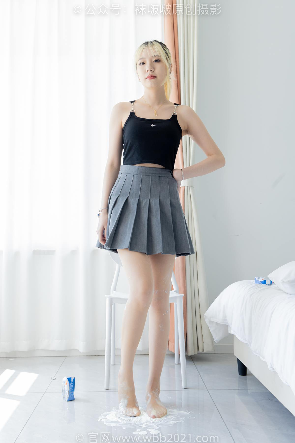 图片[23]-[BoBoSocks袜啵啵]NO.546 小甜豆-高跟鞋、高跟长靴、薄肉丝、薄灰丝、裸足[131P] – 速更版-美库