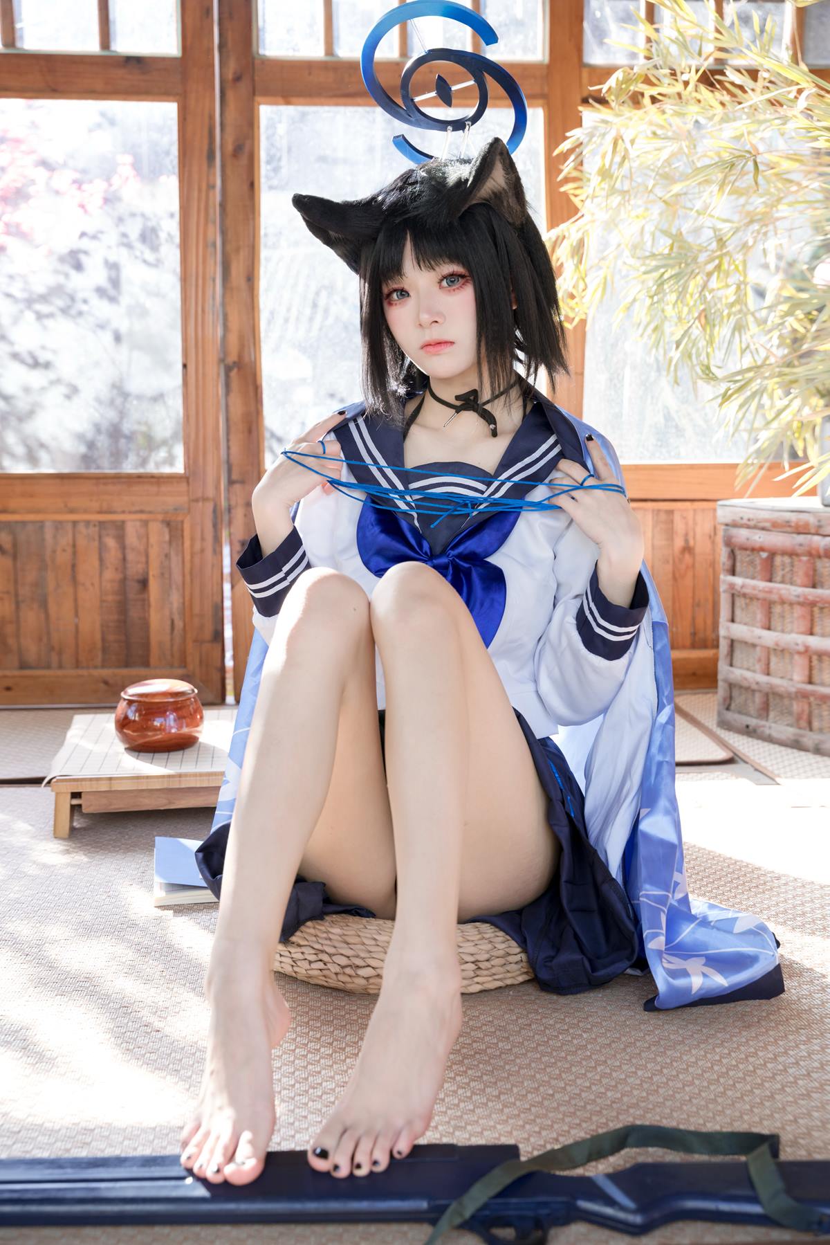 图片[20]-九柒喵 – 桐生桔梗[75P] – 速更版-美库