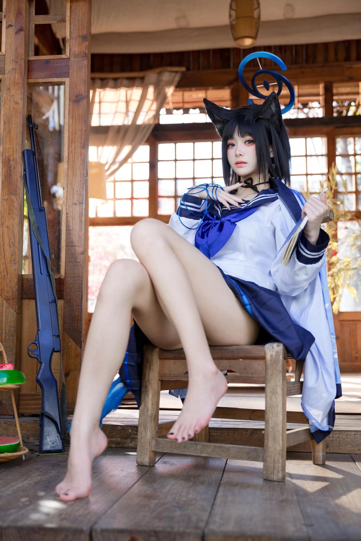 图片[46]-九柒喵 – 桐生桔梗[75P] – 速更版-美库