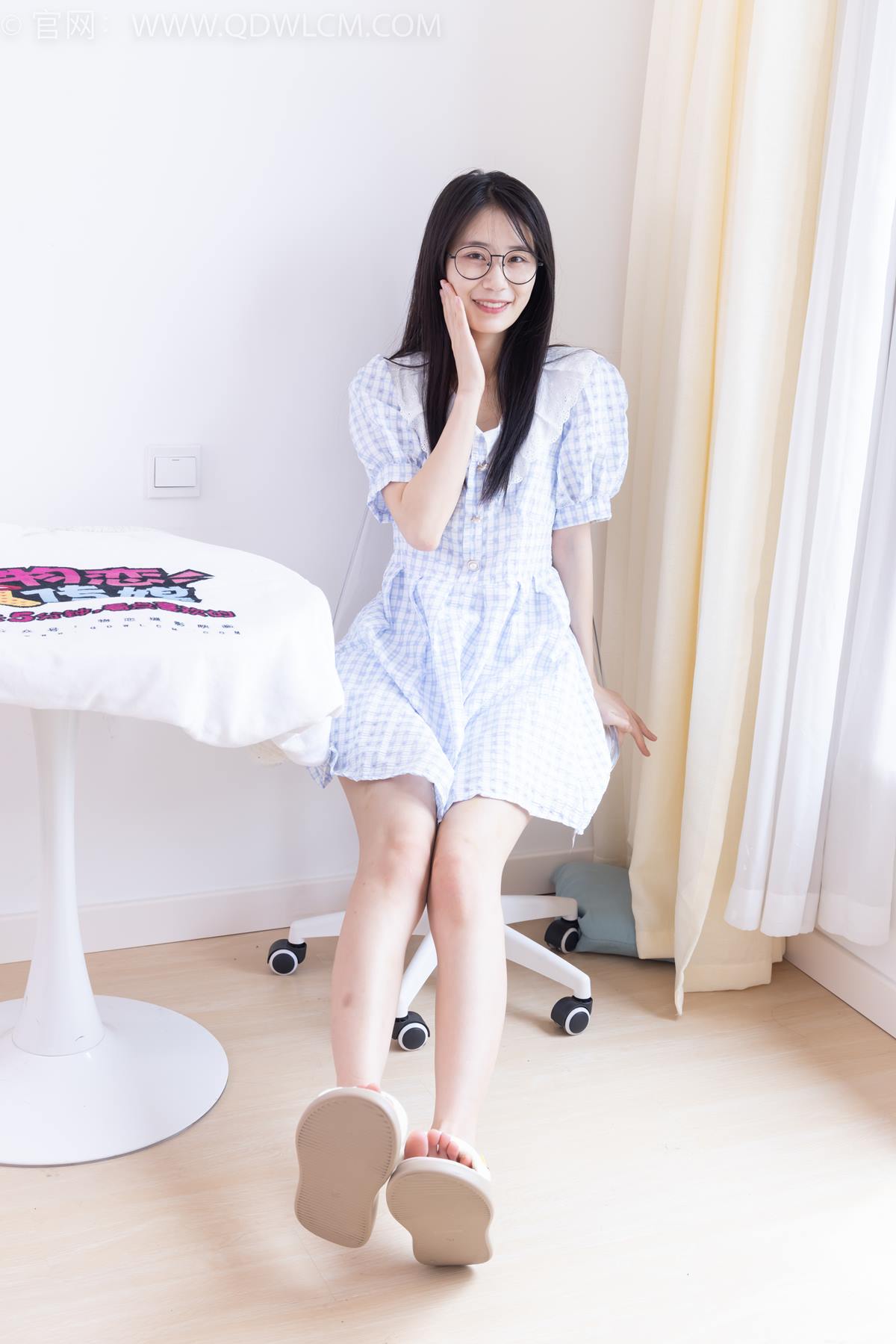 图片[120]-物恋传媒 NO.2356 菜菜-平底鞋、拖鞋、短肉丝、裸足[120P] – 速更版-美库