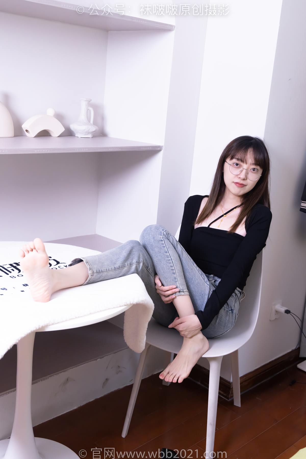 图片[19]-[BoBoSocks袜啵啵]NO.547 稚予-高跟鞋、薄灰丝、裸足、裤里丝[105P] – 速更版-美库