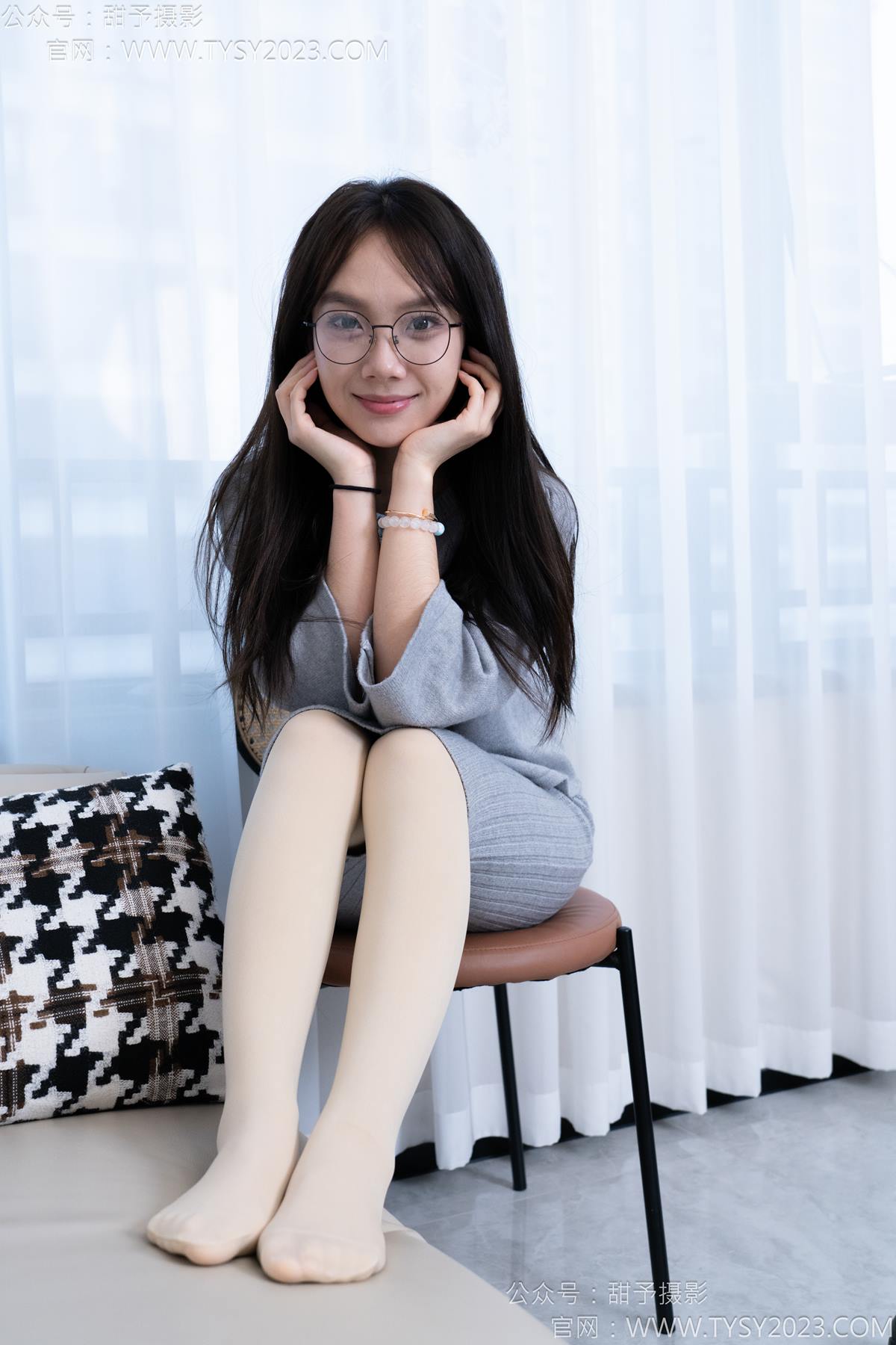 图片[102]-甜予摄影 NO.174 贝壳-平底鞋、厚肉丝[102P] – 速更版-美库