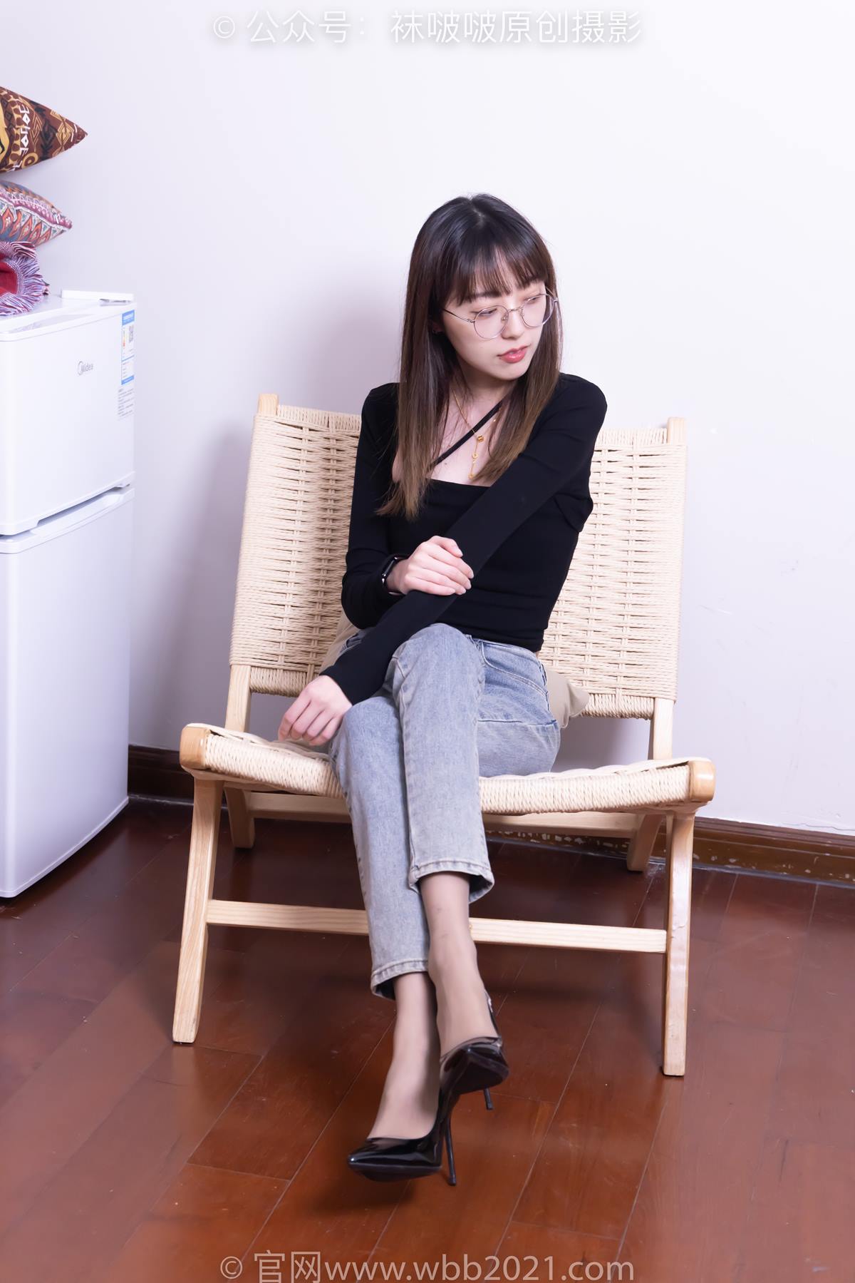 图片[101]-[BoBoSocks袜啵啵]NO.547 稚予-高跟鞋、薄灰丝、裸足、裤里丝[105P] – 速更版-美库