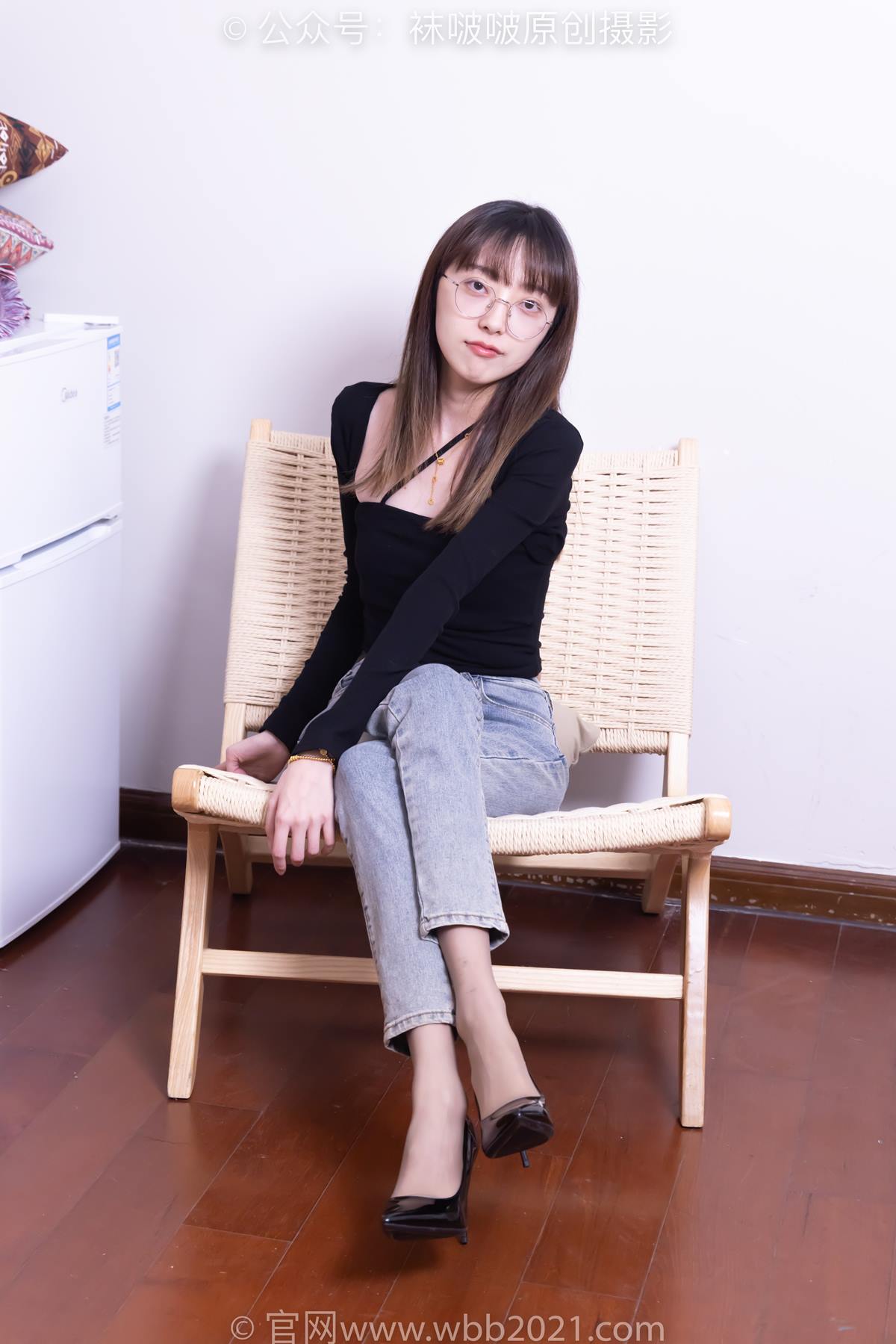 图片[106]-[BoBoSocks袜啵啵]NO.547 稚予-高跟鞋、薄灰丝、裸足、裤里丝[105P] – 速更版-美库