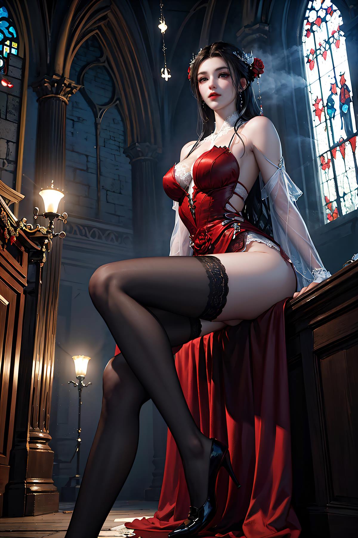 图片[14]-AI绘画 620 少年白马醉春风 玥瑶 美腿长裙[44P] – 速更版-美库