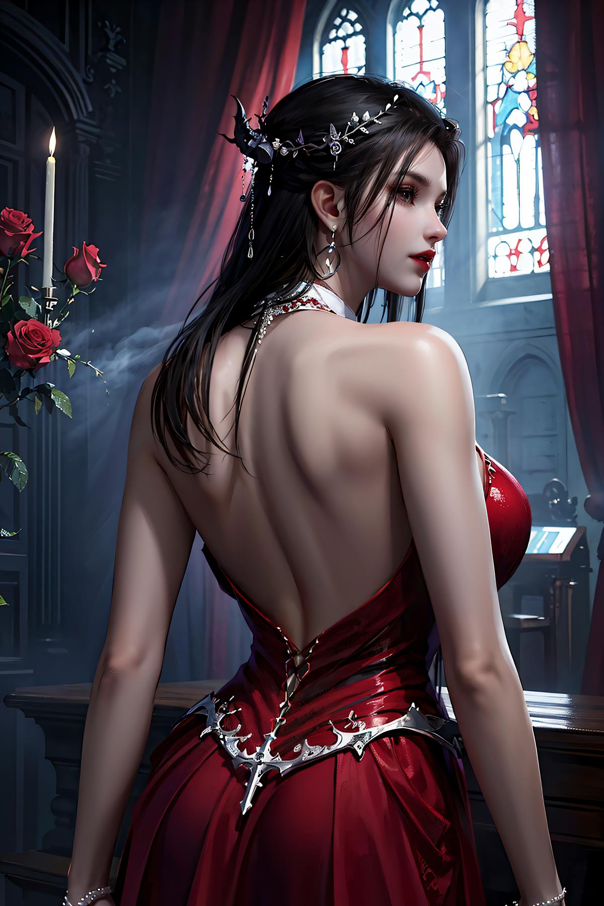 图片[32]-AI绘画 620 少年白马醉春风 玥瑶 美腿长裙[44P] – 速更版-美库