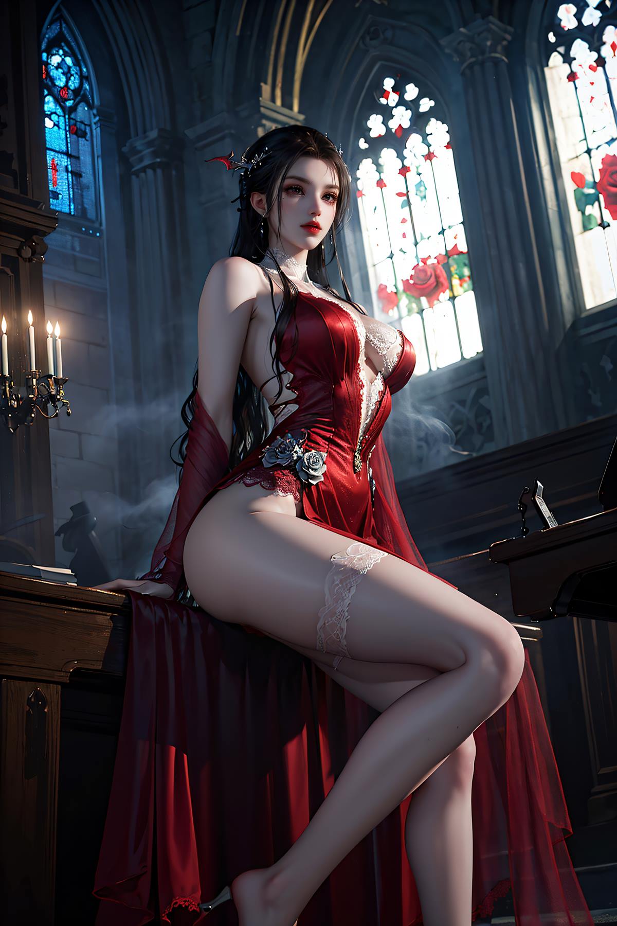 图片[35]-AI绘画 620 少年白马醉春风 玥瑶 美腿长裙[44P] – 速更版-美库