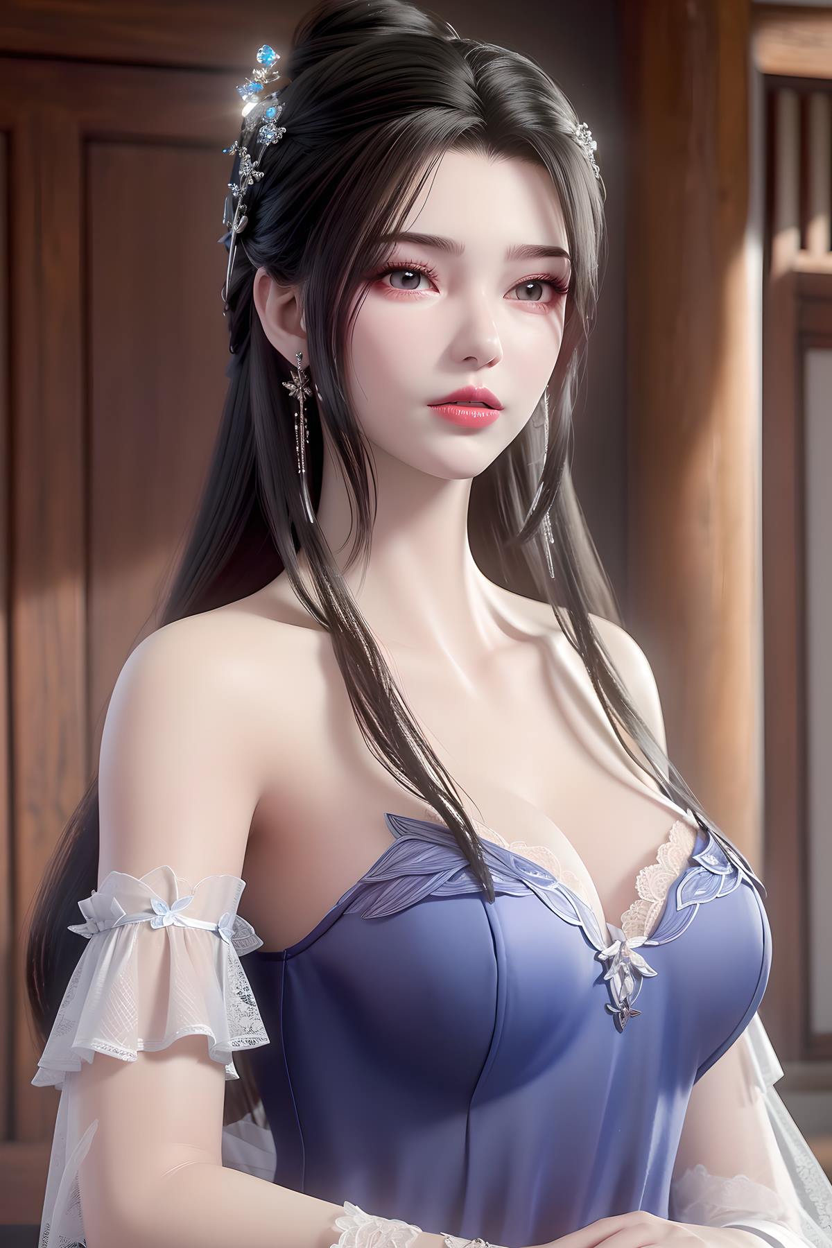 图片[67]-AI绘画 621 李慕婉5 [76P] – 速更版-美库