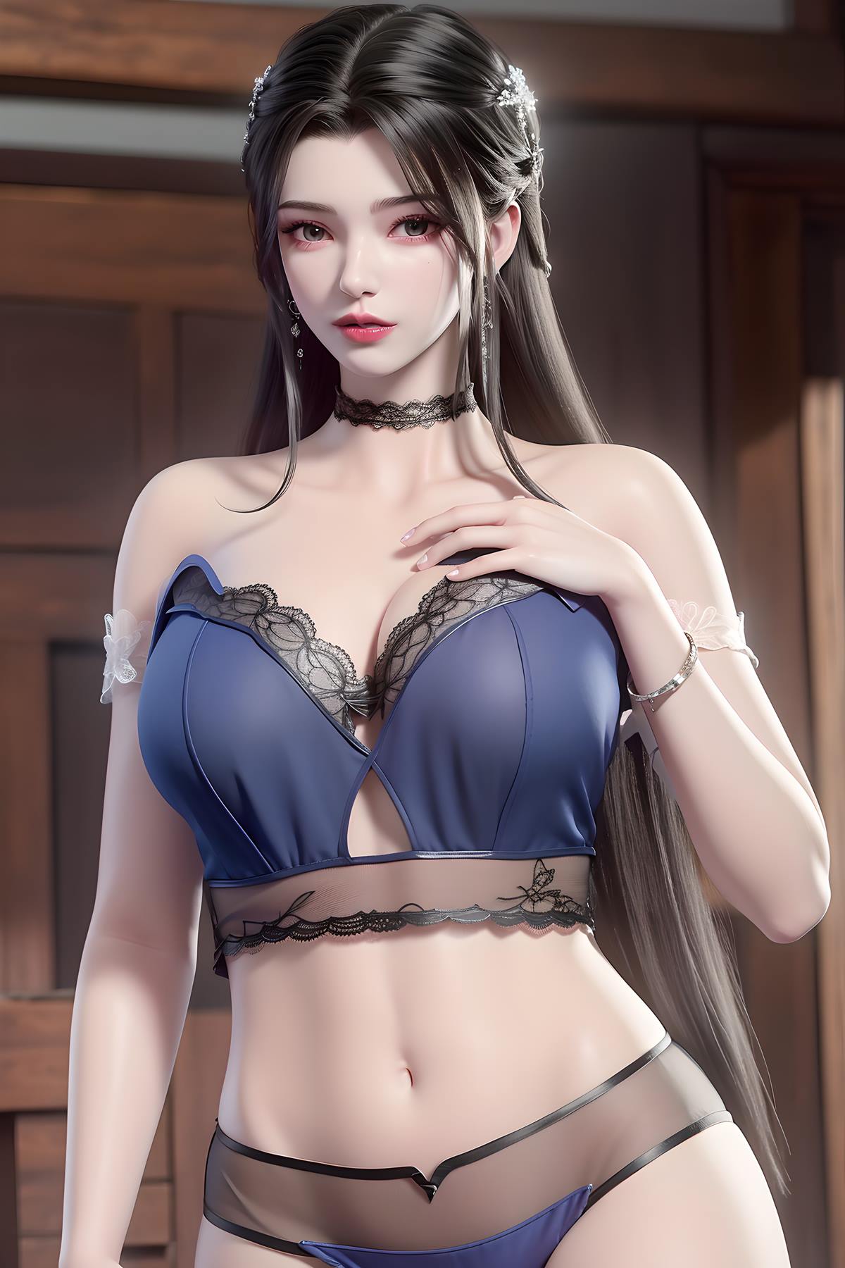 图片[68]-AI绘画 621 李慕婉5 [76P] – 速更版-美库