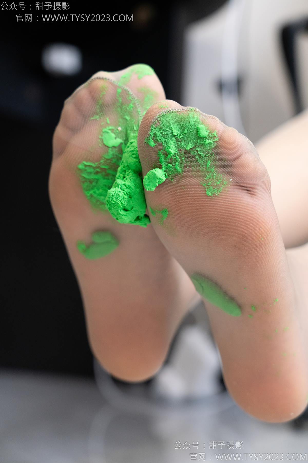 图片[24]-甜予摄影 NO.175 澜澜-高跟鞋、薄灰丝、薄黑丝、踩小人剧情[88P] – 速更版-美库