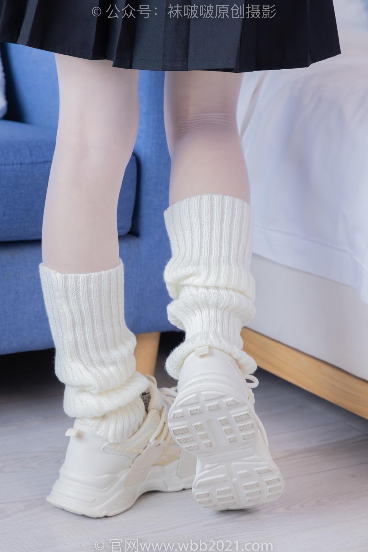 图片[19]-[BoBoSocks袜啵啵]NO.548 糯米-运动鞋、堆堆袜套、薄白丝、jk制服[91P] – 速更版-美库